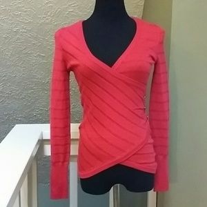 G by Guess Crimson/Crimson Sweater Size XS